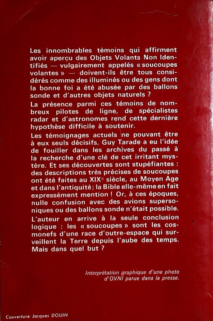 L'aventure mystérieuse # A 214 : Soucoupes volantes et civilisations d'outre-espace (Guy Tarade)