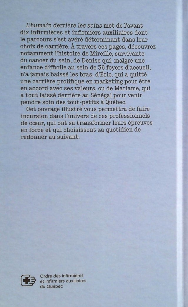 L'humain derrière les soins : Récits d'infirmir(ère)s auxiliaires