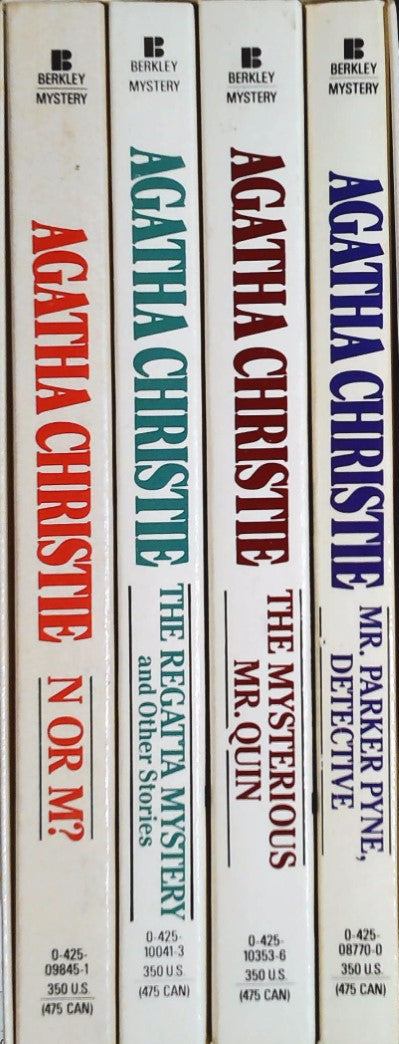 Agatha Christie's Murder by The Box : Mr Parker Pyne, Detective - The Mysterious Mr. Quin - The Regatta Mystery - N or M? (Agatha Christie)