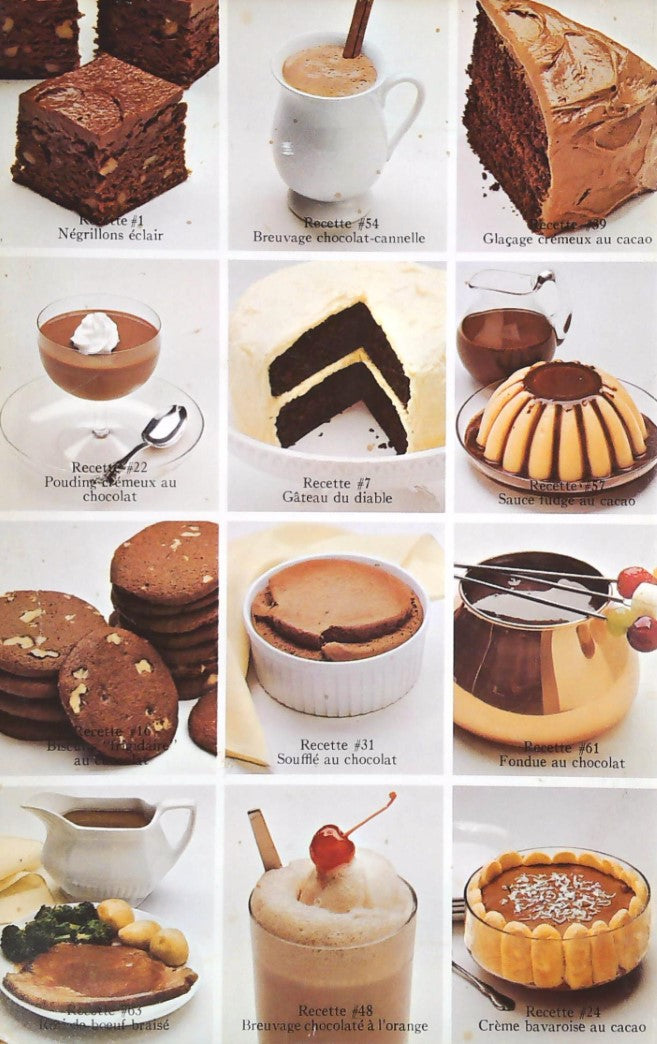 Livre Redécouverte du cacao : Recettes : Tout, du chocolat chaud au soufflé au chocolat - Fry'S C...