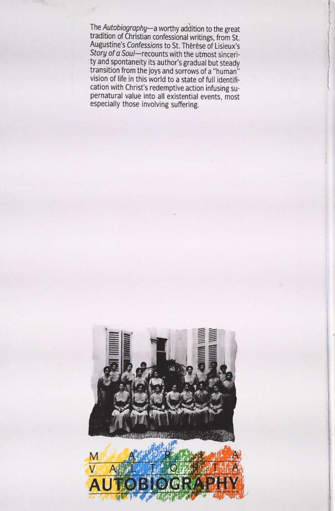 Livre Autobiography - Maria Valtorta (Livre d'occasion)