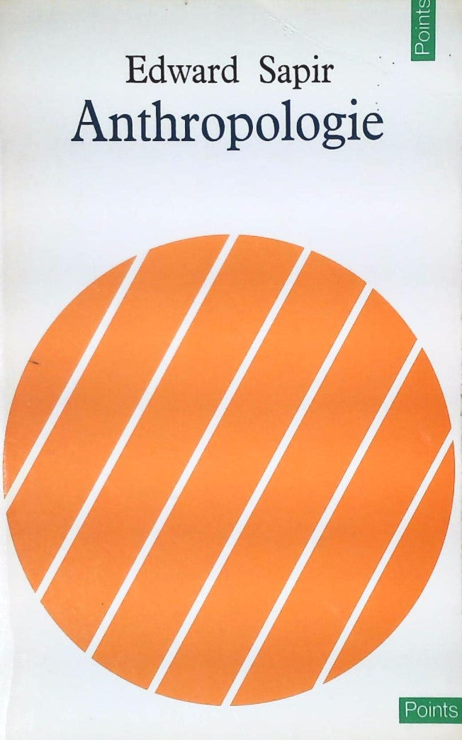 Livre Antropologie - Edward Sapir (Livre d'occasion)