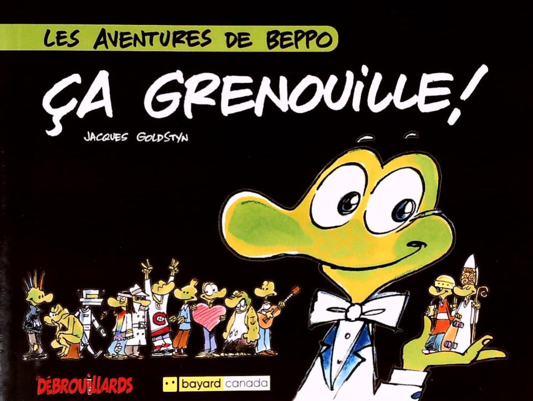 Livre Ça grenouille! - Jacques Goldstyn (Livre d'occasion)