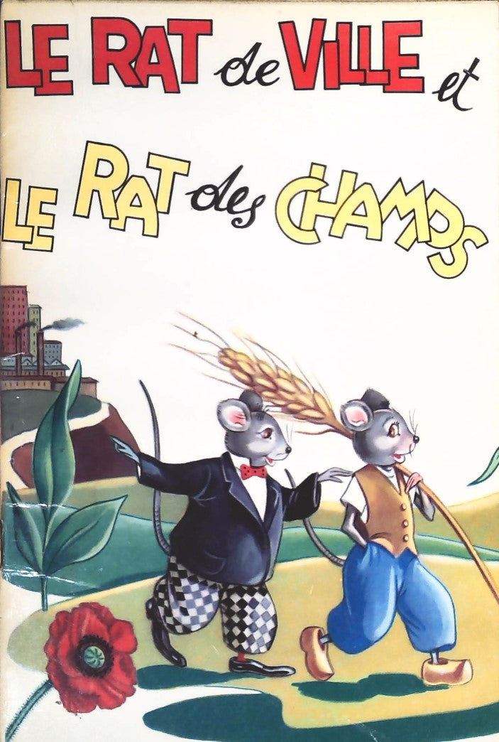 Livre Le rat de ville et le rat des champs (Livre d'occasion)