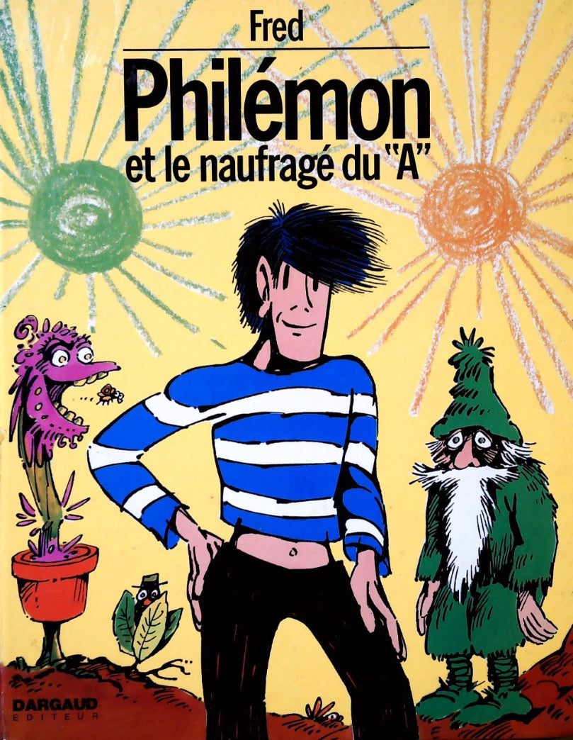 Livre Philémon et le naufragé du "A" - Fred (Livre d'occasion)