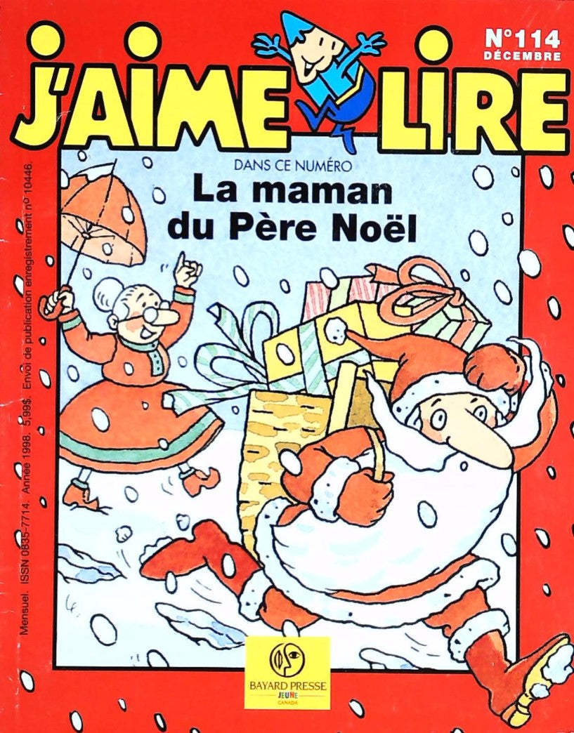 J'aime lire # 114 : La maman du Père Noël