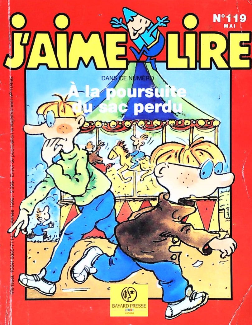J'aime lire # 119 : À la poursuite du sac perdu
