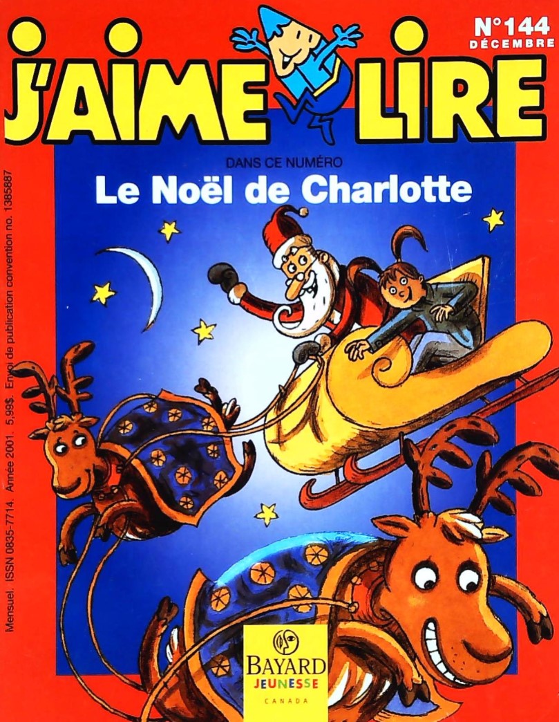 J'aime lire # 144 : Le Noël de Charlotte