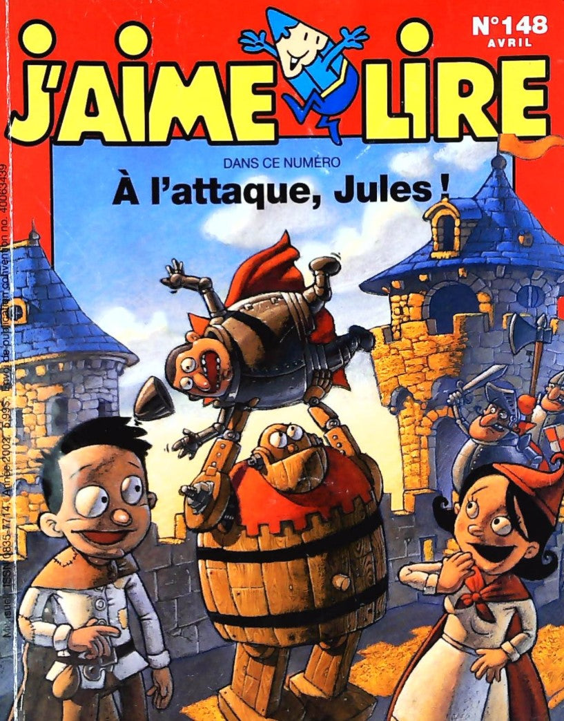 J'aime lire # 148 : À l'attaque, Jules!