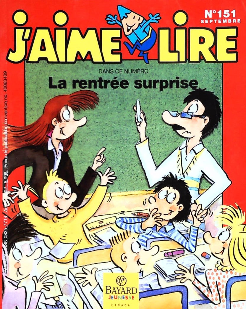 J'aime lire # 151 : La rentrée surprise