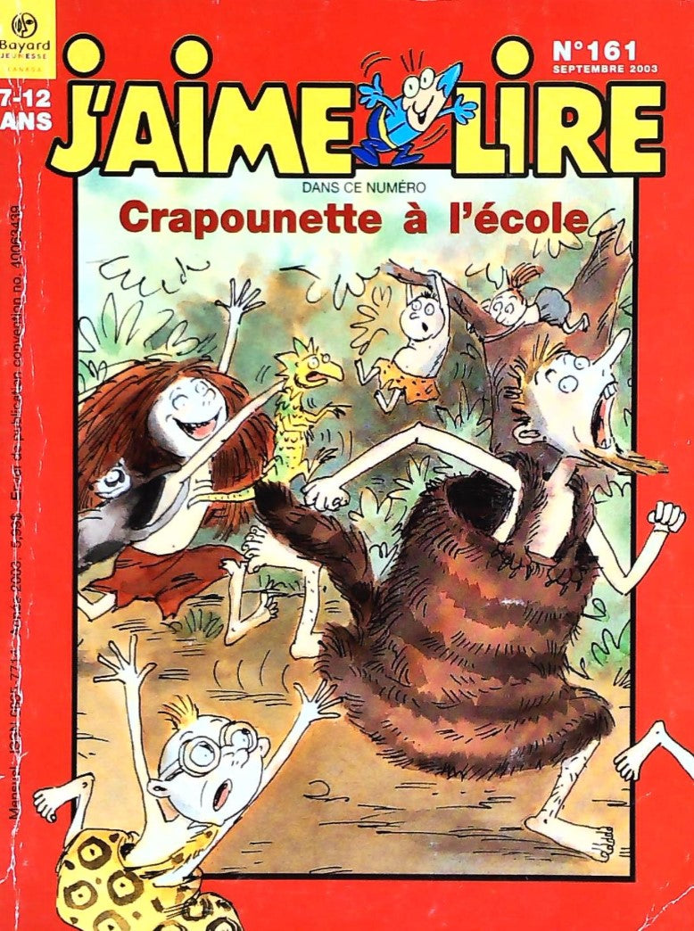 J'aime lire # 161 : Crapounette à l'école