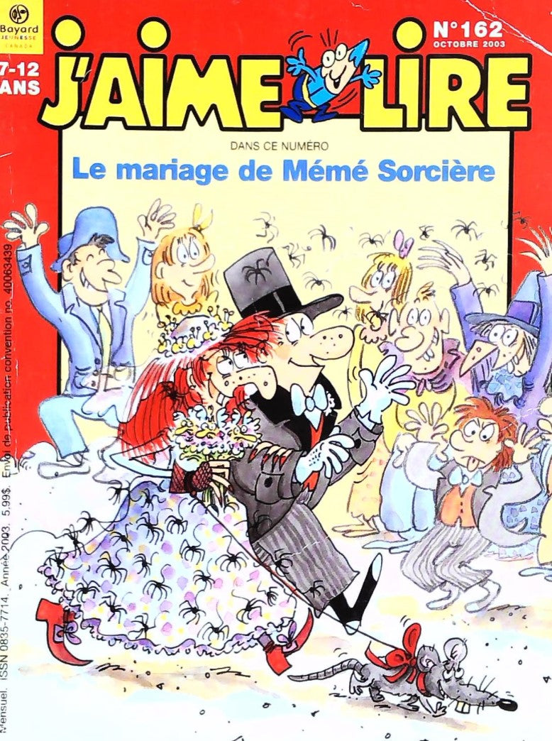 J'aime lire # 162 : Le mariage de Mémé Sorcière