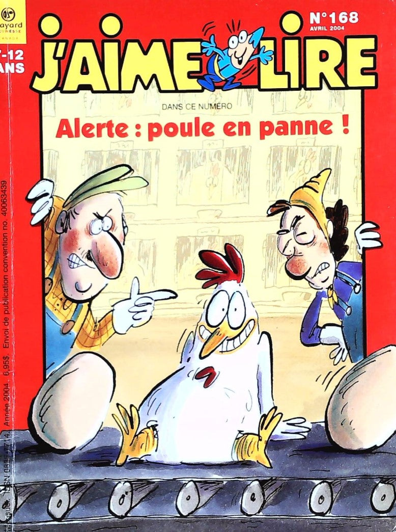 J'aime lire # 168 : Alerte : Poule en panne!