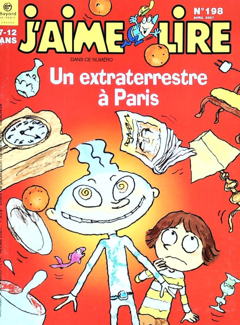 J'aime lire # 198 : Un extraterrestre à Paris
