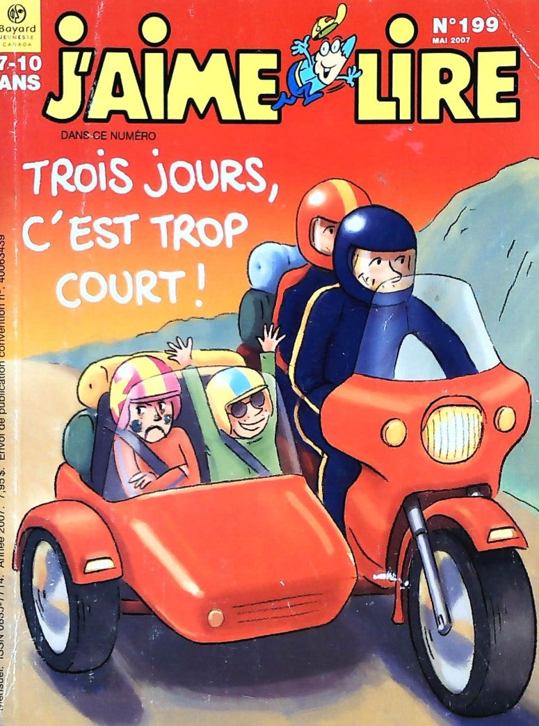 J'aime lire # 199 : Trois jours, c'est trop court!
