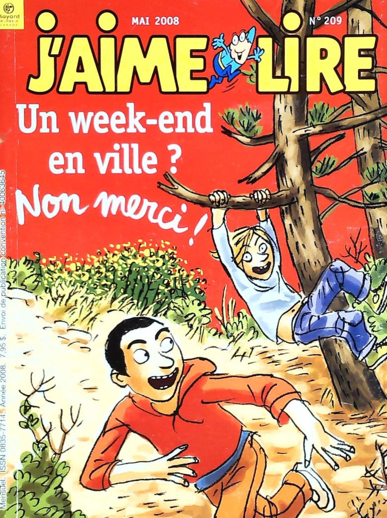 J'aime lire # 209 : Un week-end en ville? Non merci!