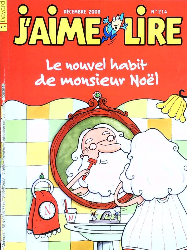 J'aime lire # 214 : Le nouvel habit de monsieur Noël