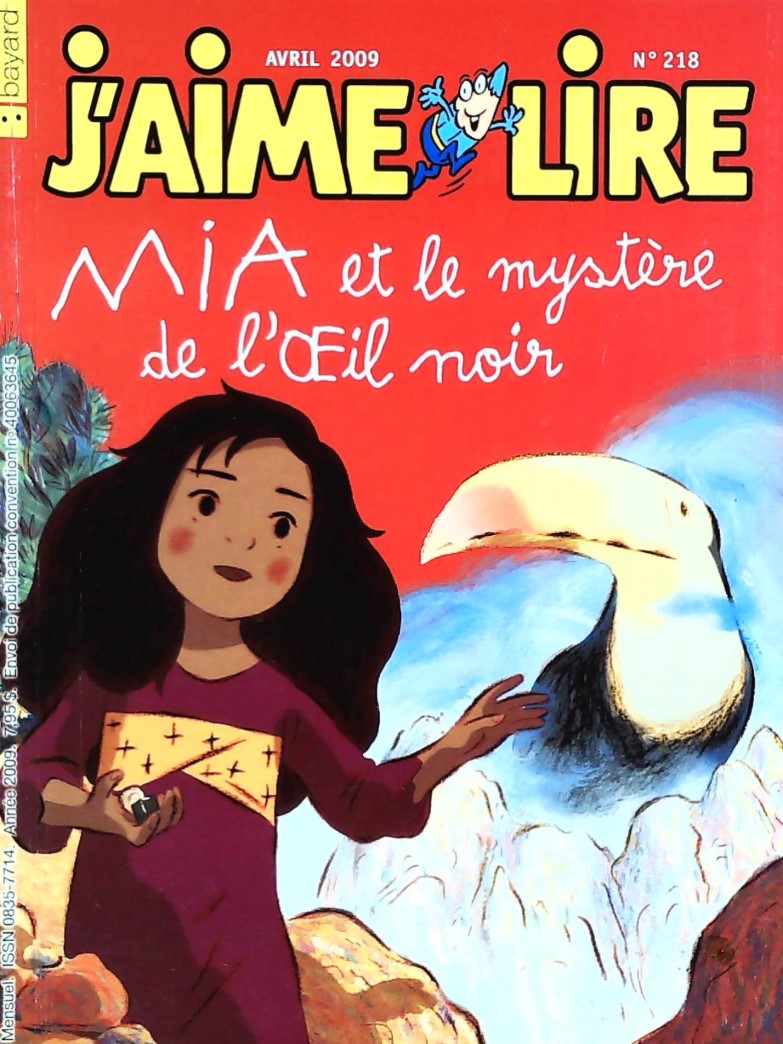 J'aime lire # 218 : Mia et le mystère de l'oeil noir