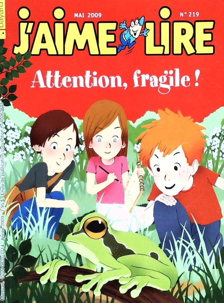 J'aime lire # 219 : Attention, fragile!