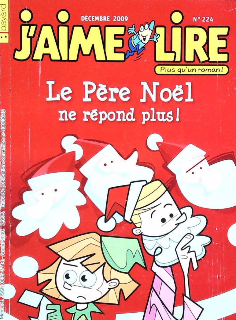 J'aime lire # 224 : Le Père Noël ne répond plus!