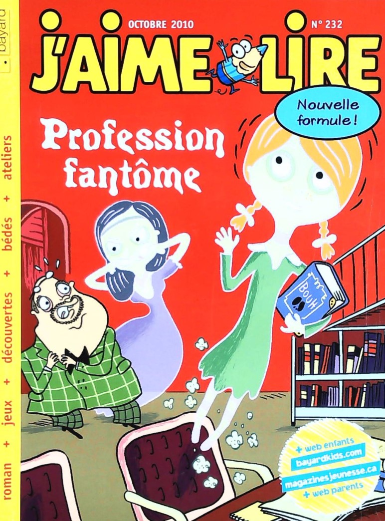 J'aime lire # 232 : Prefession fantôme