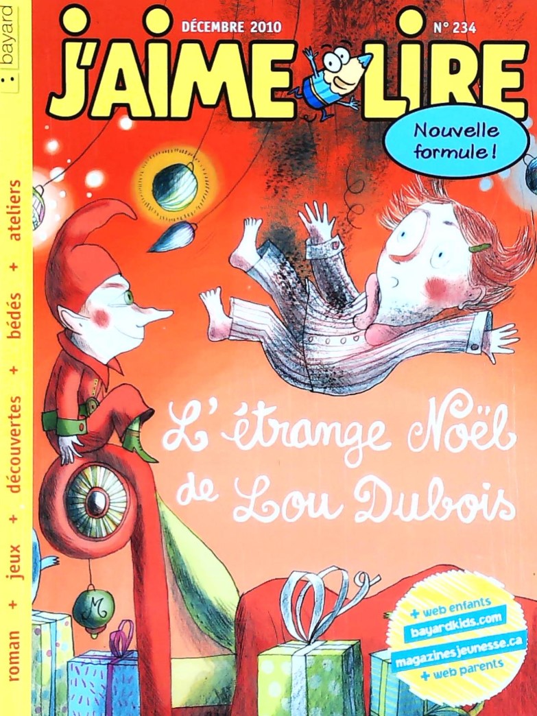 J'aime lire # 234 : L'étrange Noël de Lou Dubois