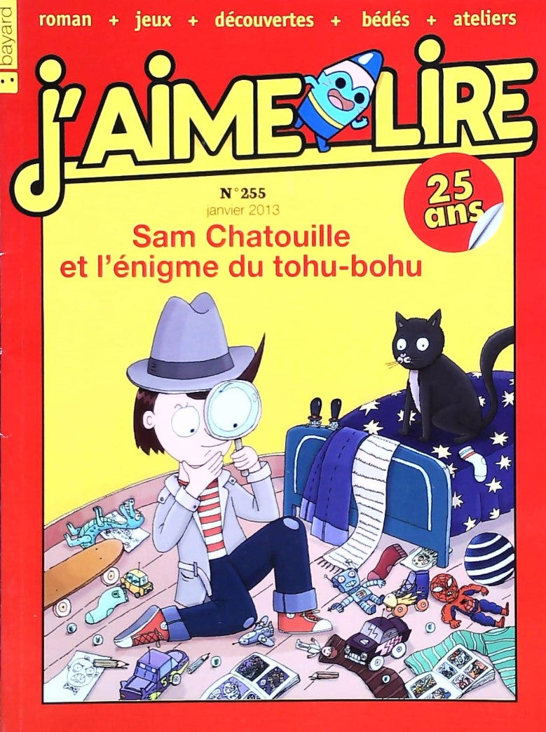J'aime lire # 255 : Sam Chatouille et l'énigme du tohu-bohu