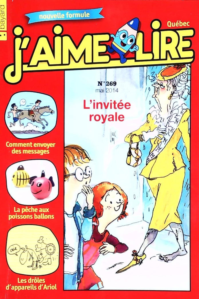 J'aime lire # 269 : L'invitée royale
