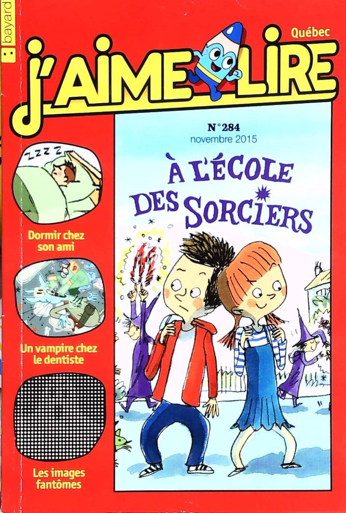 J'aime lire # 284 : À l'école des sorciers