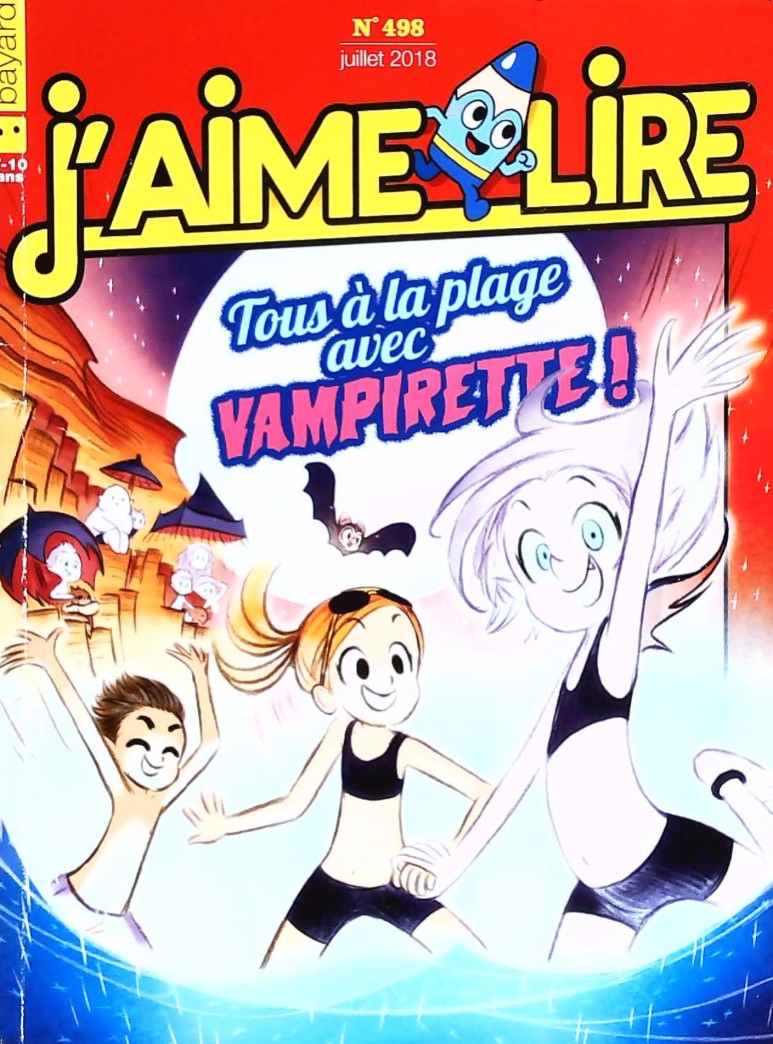 J'aime lire # 498 : Tous à la plage avec Vampirette!