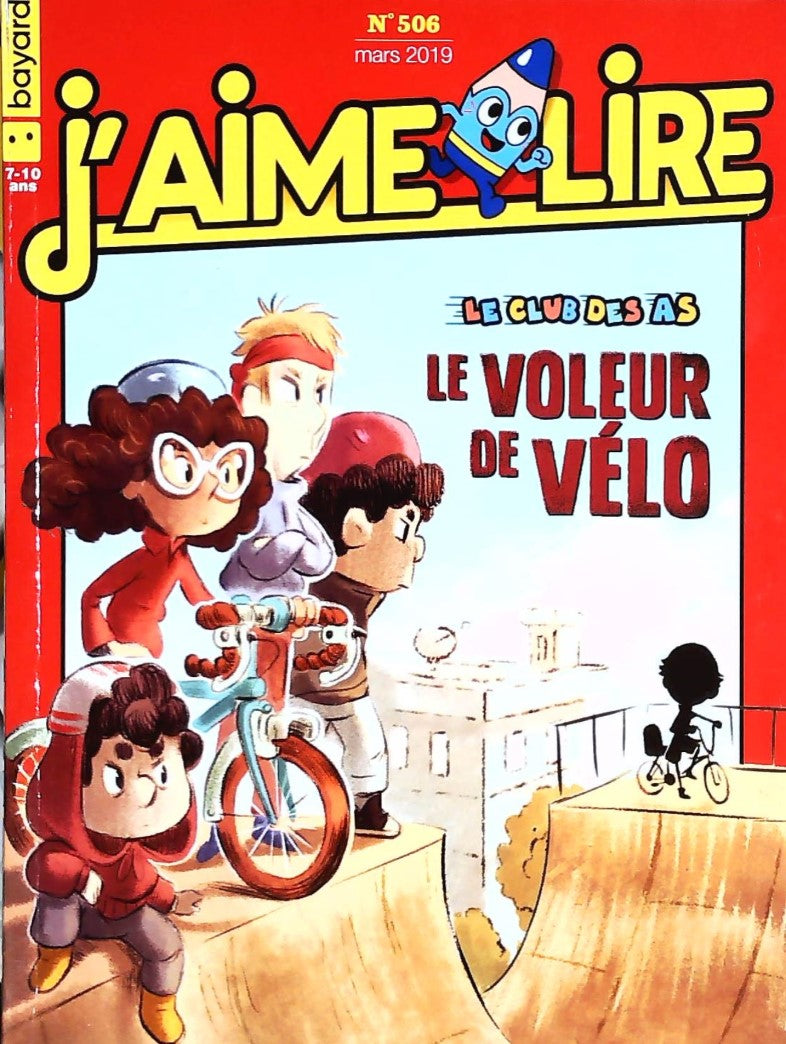 J'aime lire # 506 : Le club des As : Le voleur de vélo