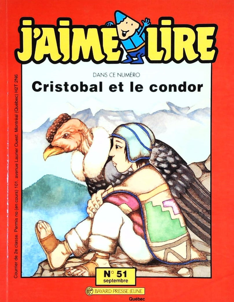 J'aime lire # 51 : Cristobal et le condor