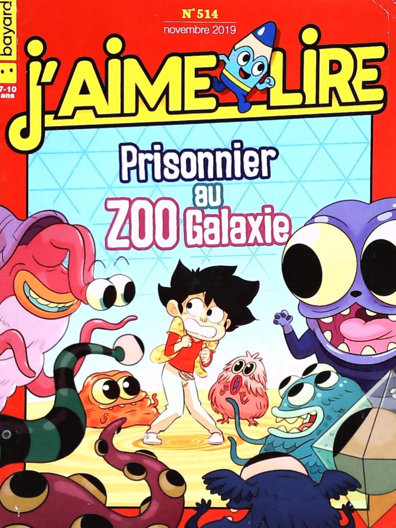J'aime lire # 514 : Prisonnier au Zoo Galaxie