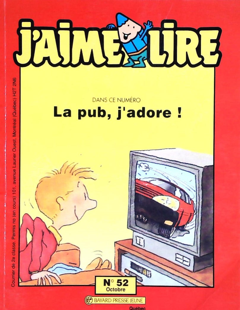 J'aime lire # 52 : La pub, j'adore!