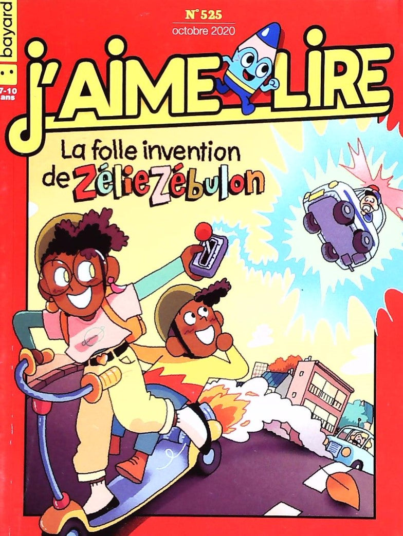 J'aime lire # 525 : La folle invention de Zélie Zébulon
