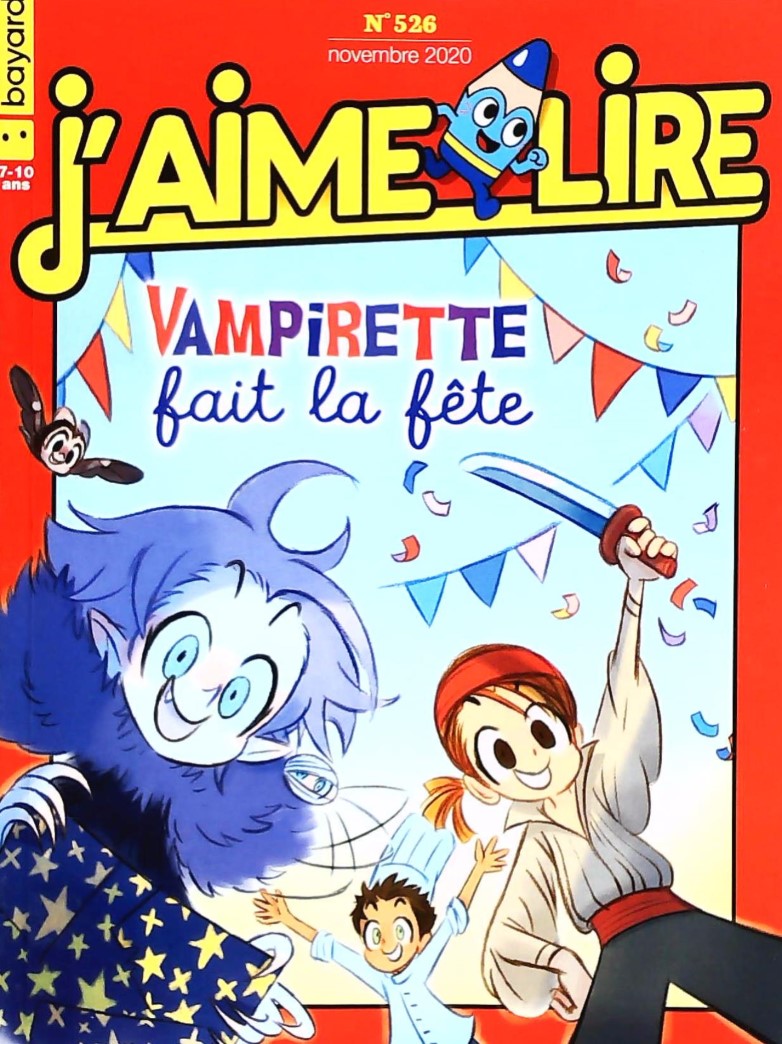 J'aime lire # 526 : Vampirette fait la fête