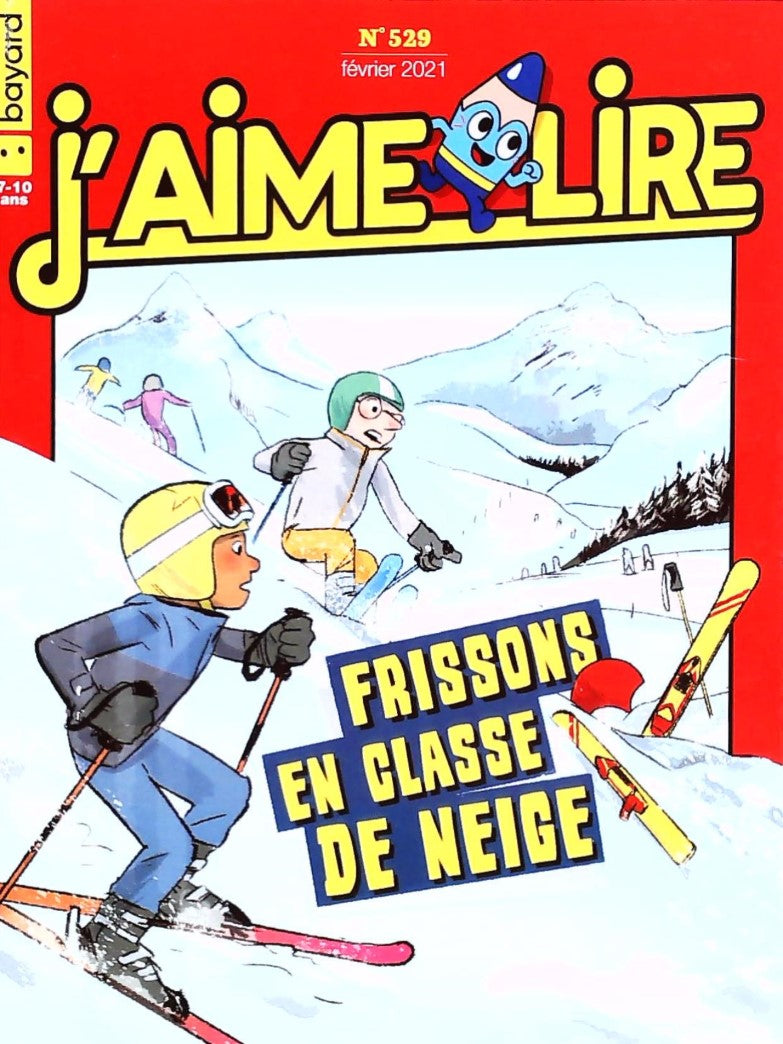 J'aime lire # 529 : Frissons en classe de neige