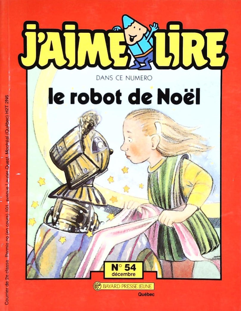 J'aime lire # 54 : Le robot de Noël