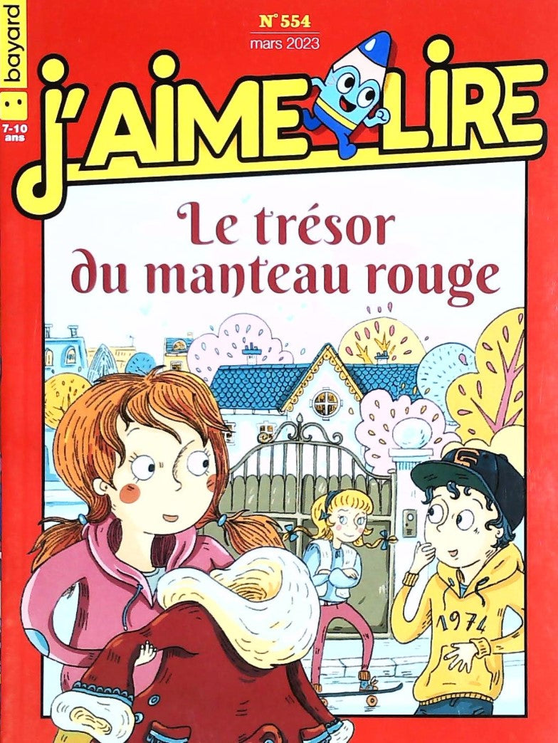 J'aime lire # 554 : Le trésor du manteau rouge