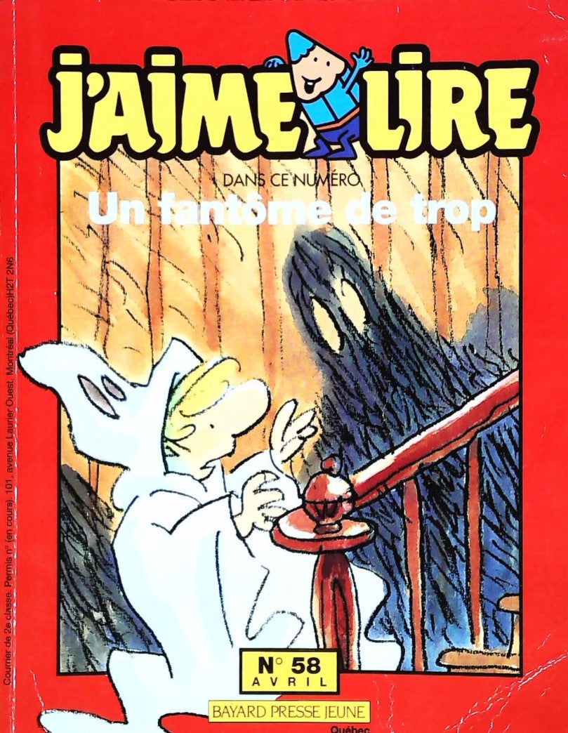 J'aime lire # 58 : Un fantôme de trop