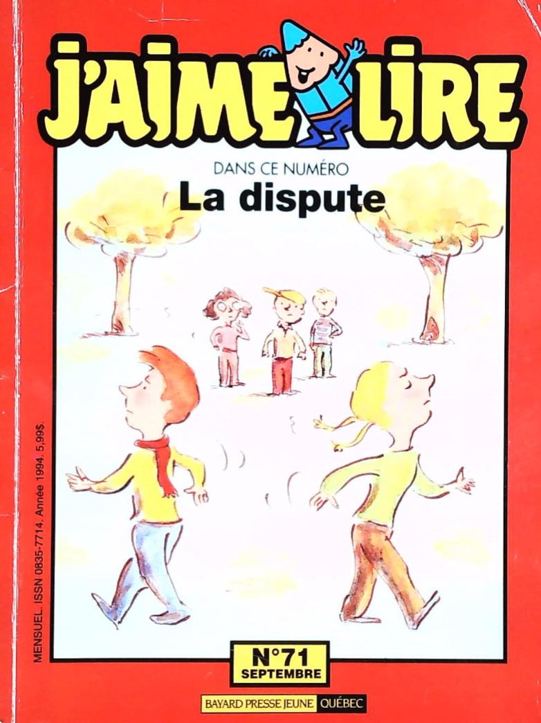 J'aime lire # 71 : La dispute
