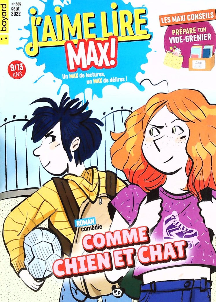J'aime lire Max! # 285 : Comme chien et chat