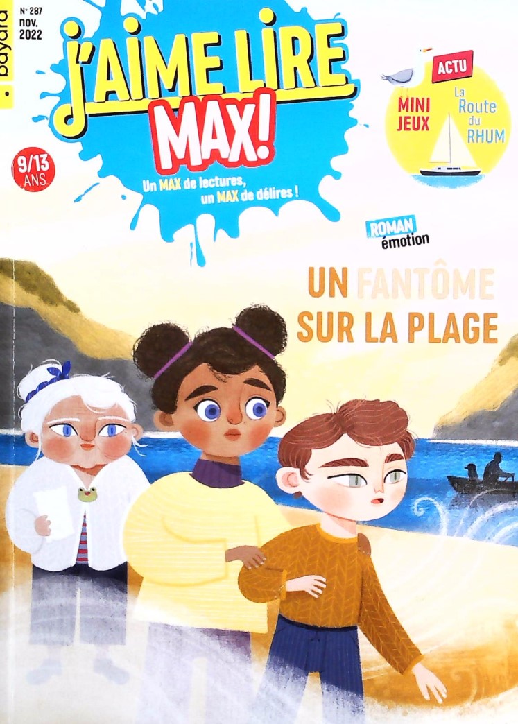 J'aime lire Max! # 287 : Un fantôme sur la plage