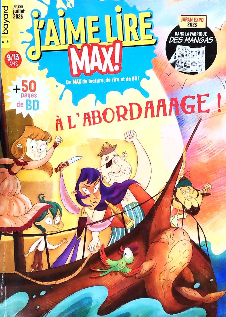 J'aime lire Max! # 29 : À l'abordaaage!