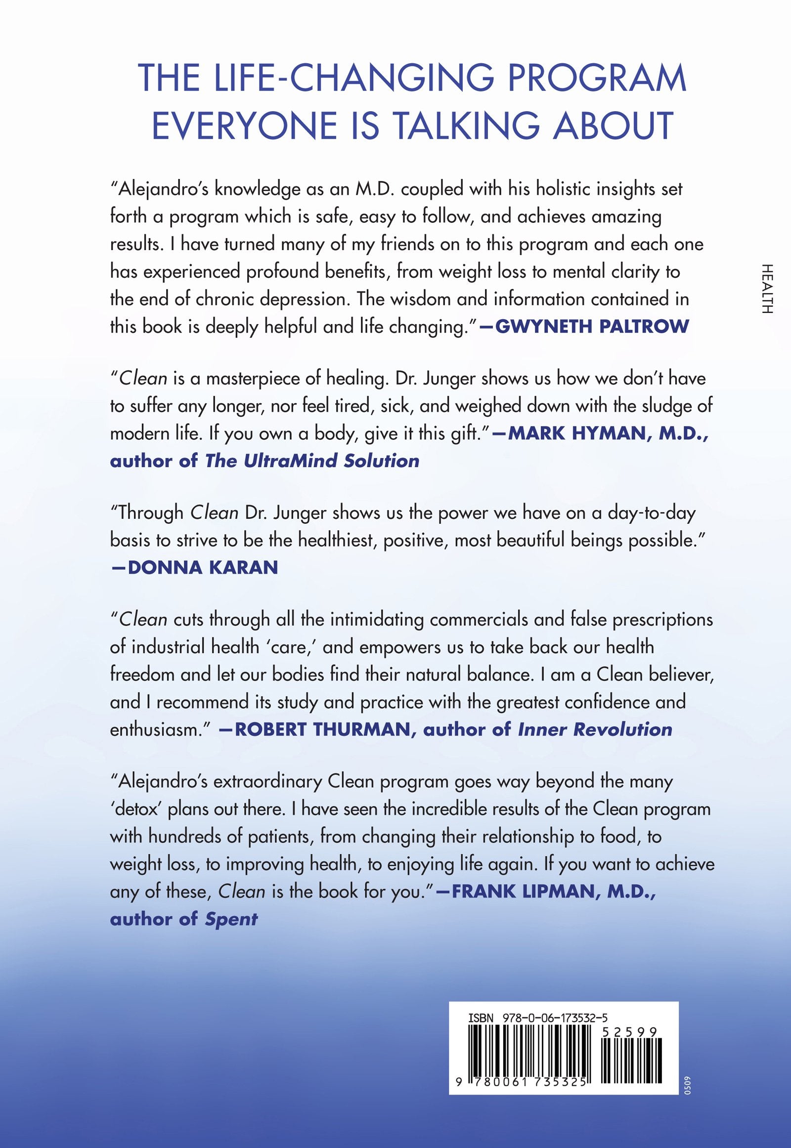 Clean: The Revolutionary Program to Restore the Body's Natural Ability to Heal Itself (Alejandro Junger)