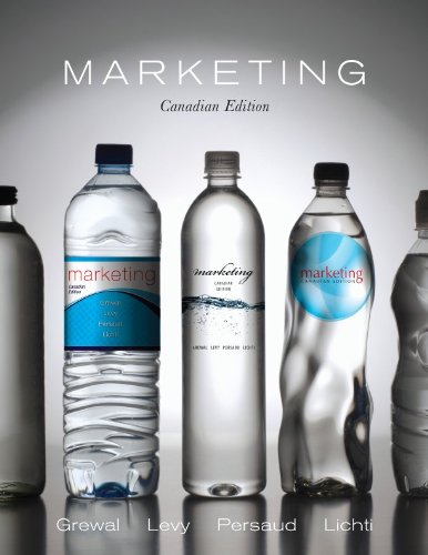 Livre ISBN 0070984921 Marketing (Canadian Edition)