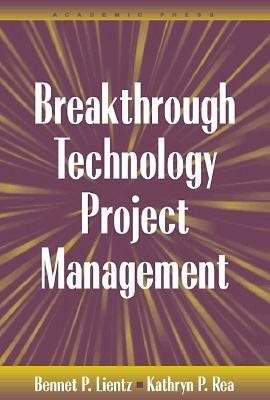 Livre ISBN 0124499708 Breakthrough Technology Project Management