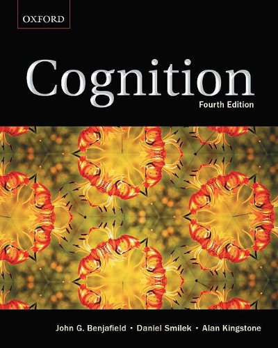 Livre ISBN 0195430328 Cognition (John G. Benjafield)