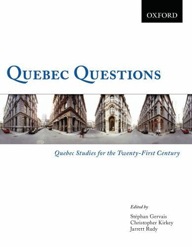 Livre ISBN 0195432487 Quebec Questions: Quebec Studies for the Twenty-First Century (Stephan Gervais)