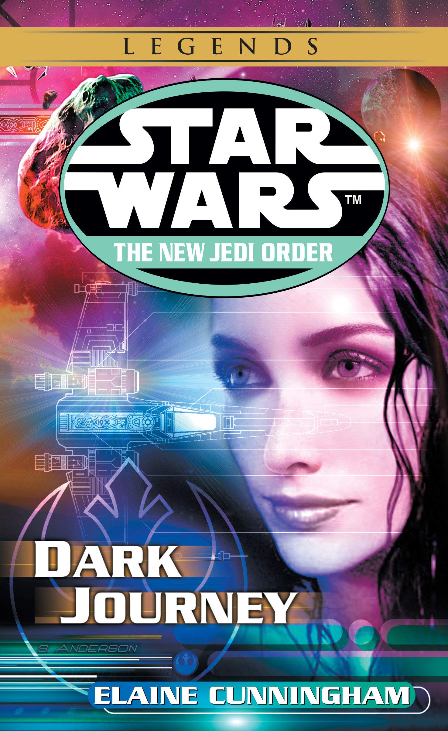 Livre ISBN 0345428692 Star Wars : The new Jedi order : Dark Journey (Elaine Cunningham)